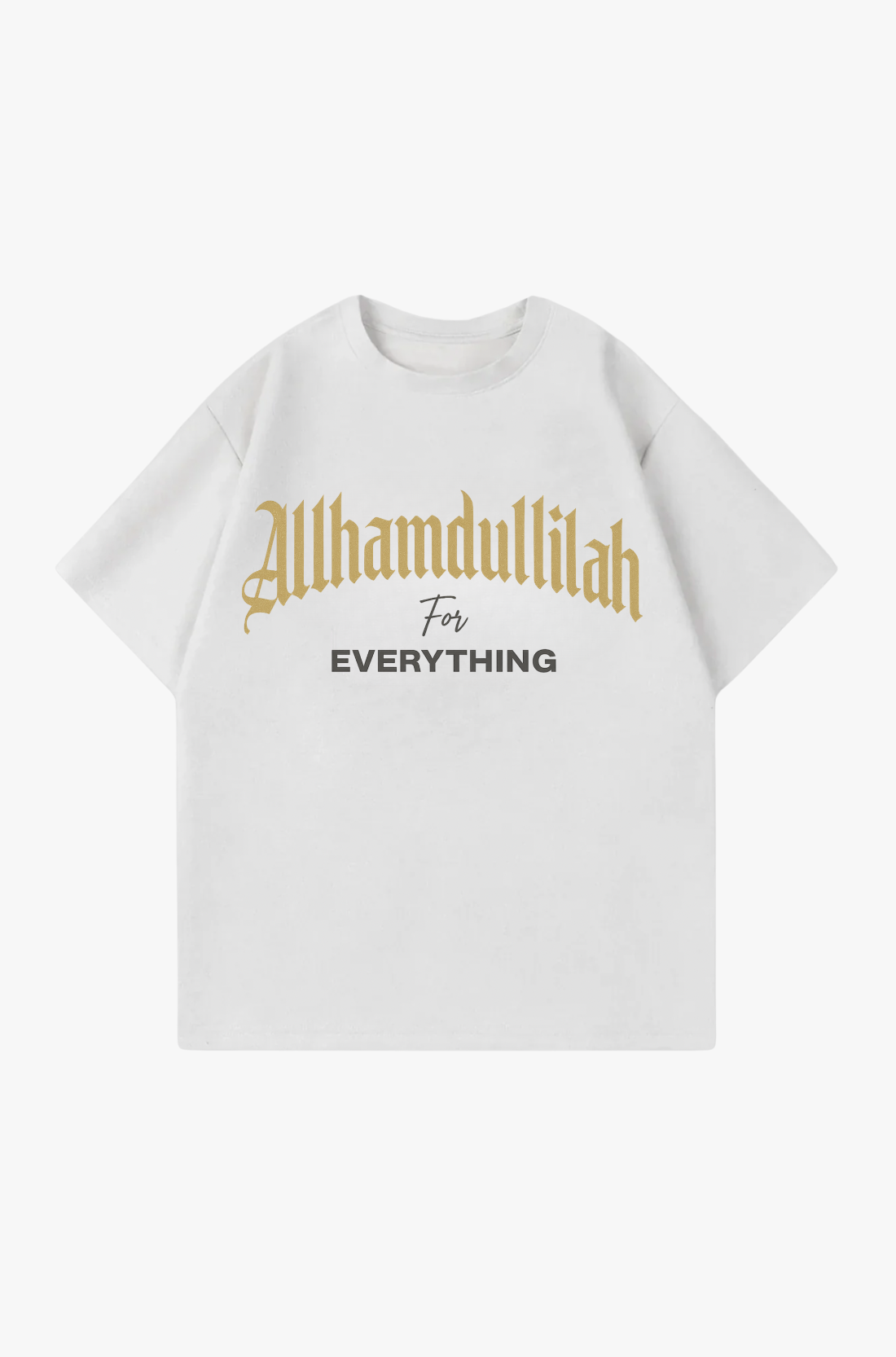 ALLHAMDULILLAH - OVERSIZED SHIRT