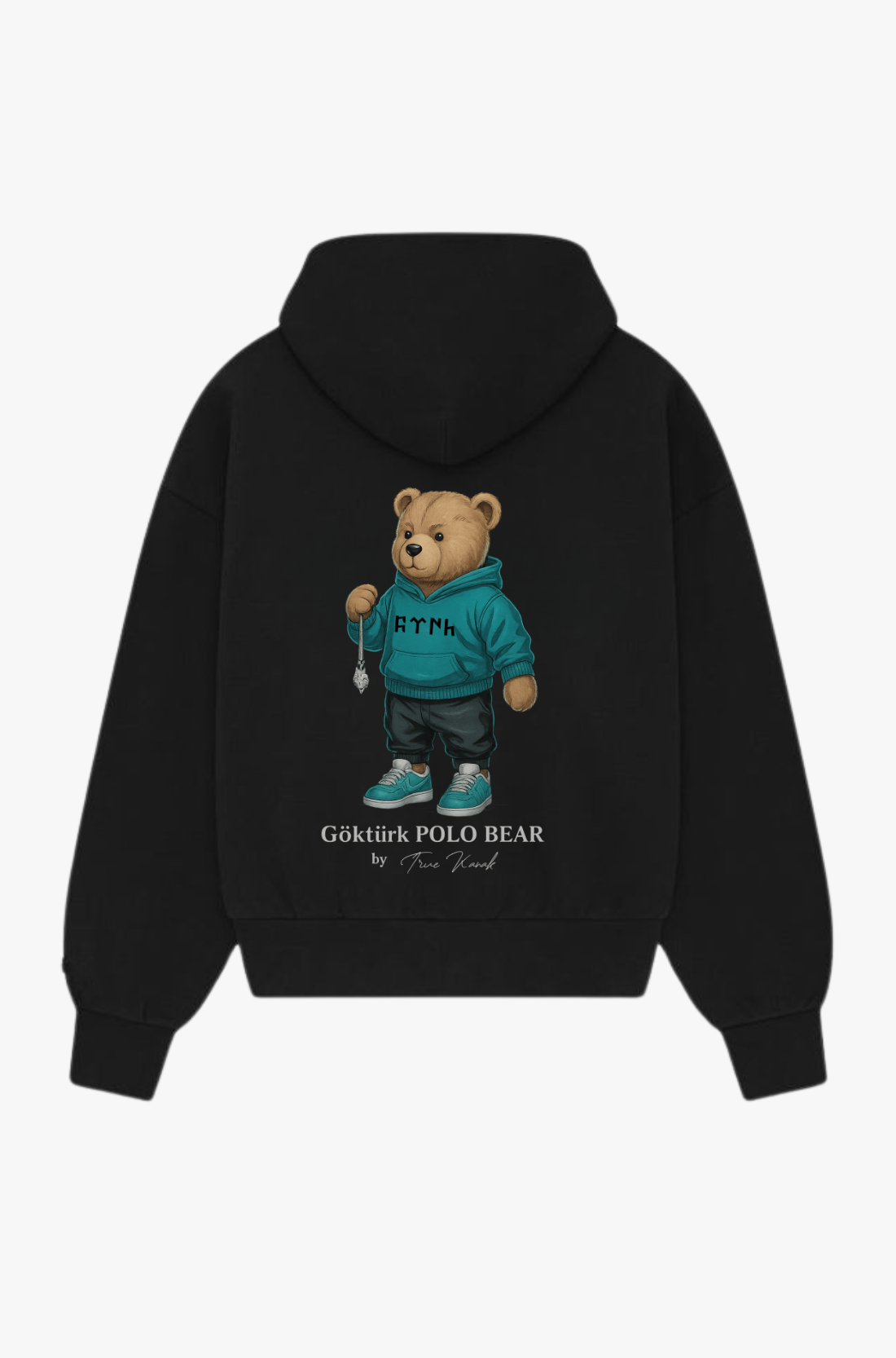 GÖKTÜRK POLO BEAR - OVERSIZED HOODIE