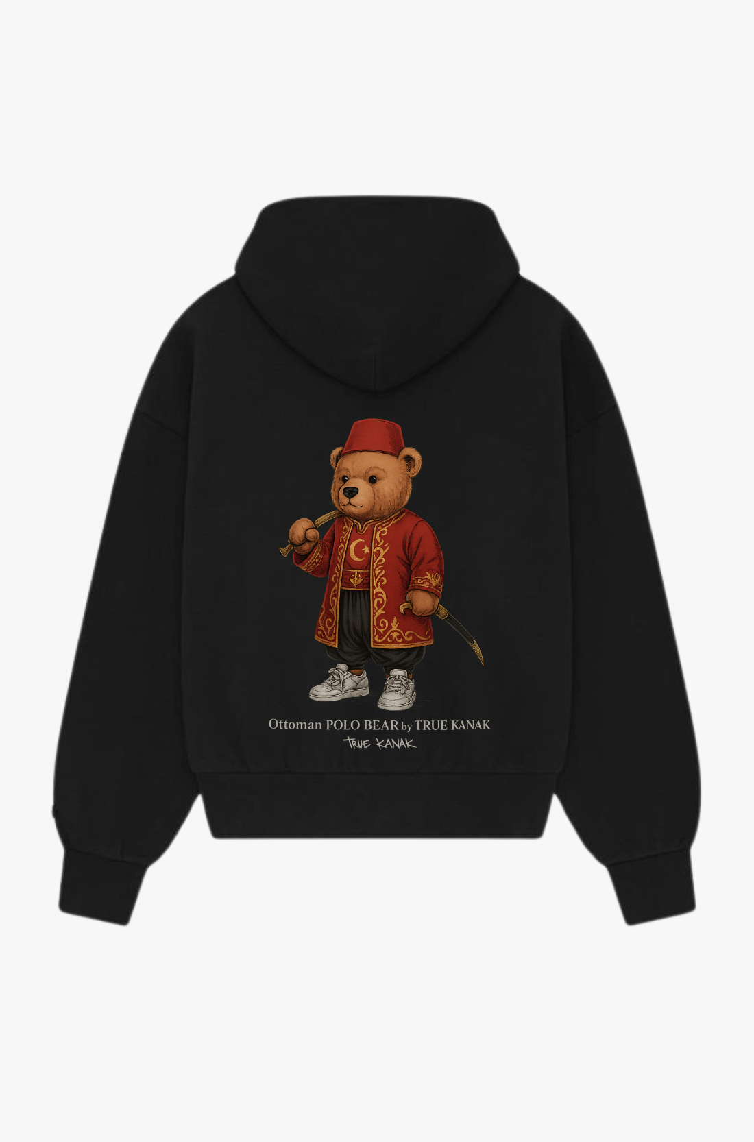 OTTOMAN POLO BEAR - OVERSIZED HOODIE