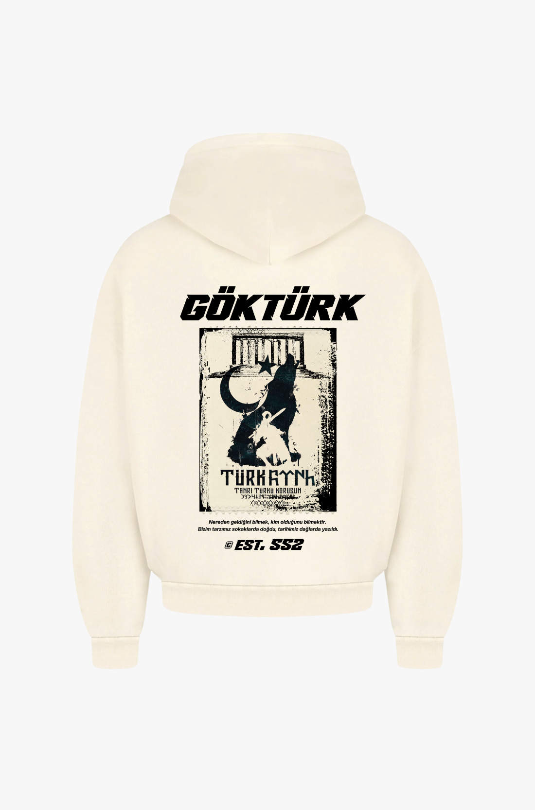 GÖKTÜRK- OVERSIZED HOODIE