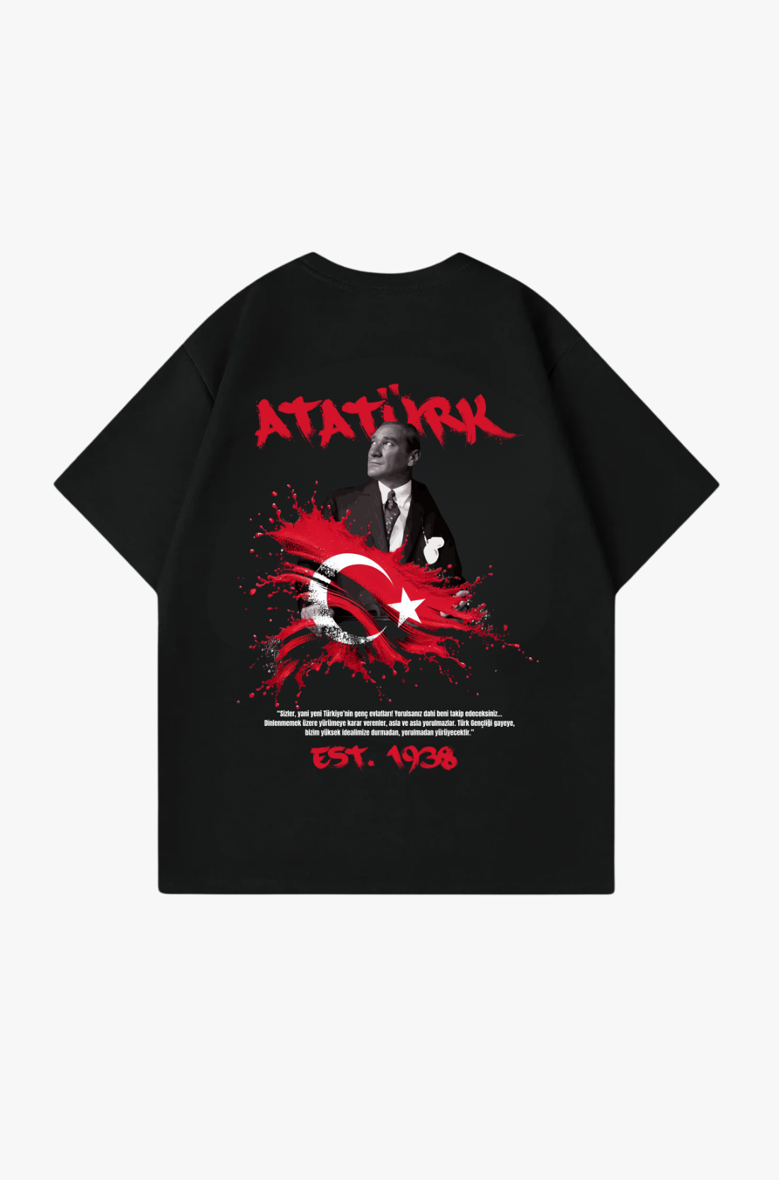 ATATÜRK 1938 - OVERSIZED SHIRT