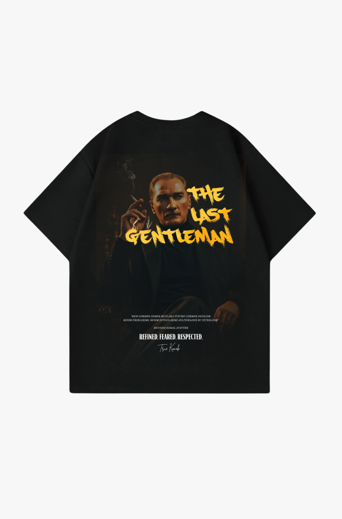 LAST GENTLEMAN - OVERSIZED SHIRT (Backprint)