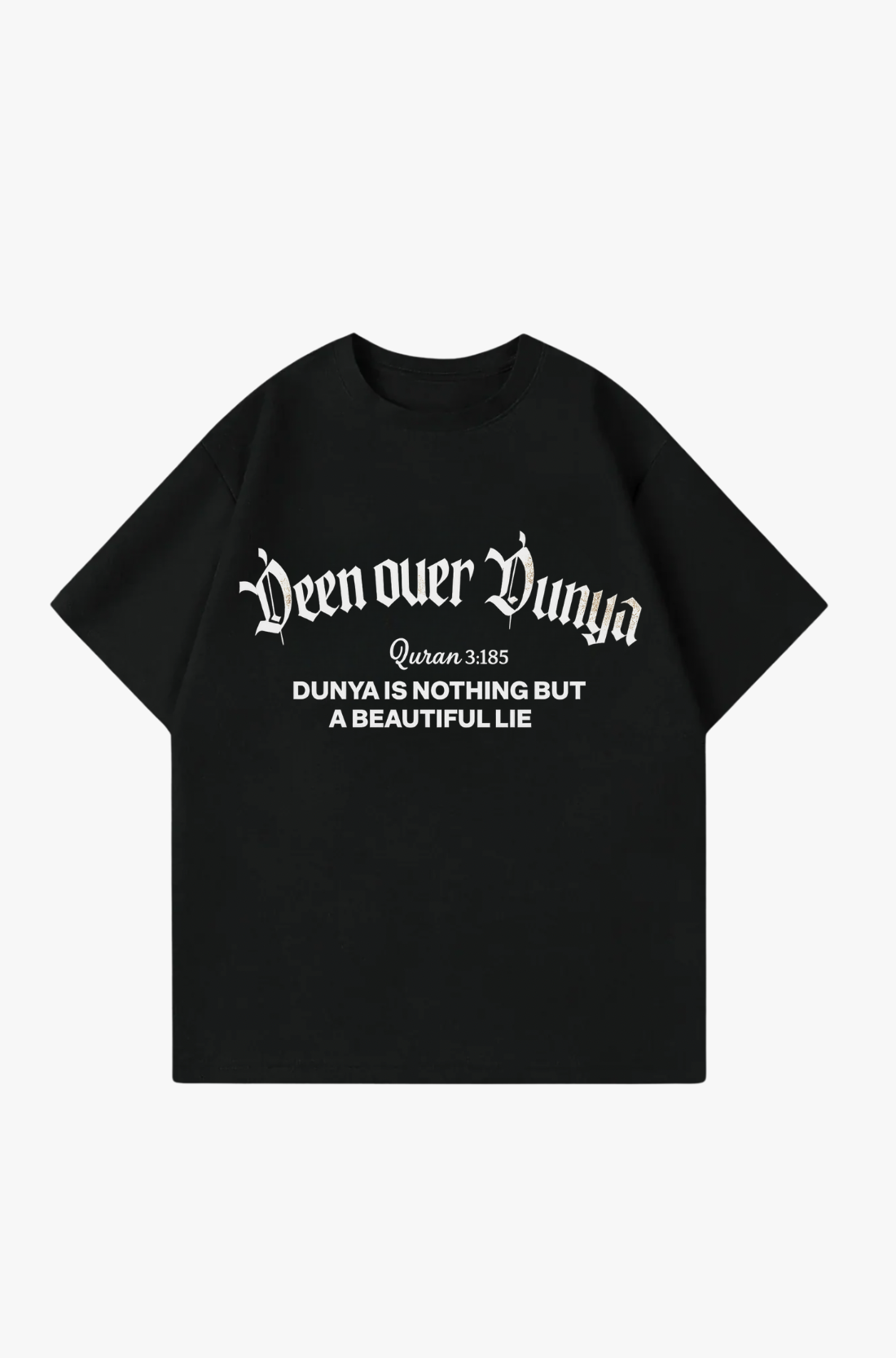 DEEN OVER DUNYA - OVERSIZED SHIRT