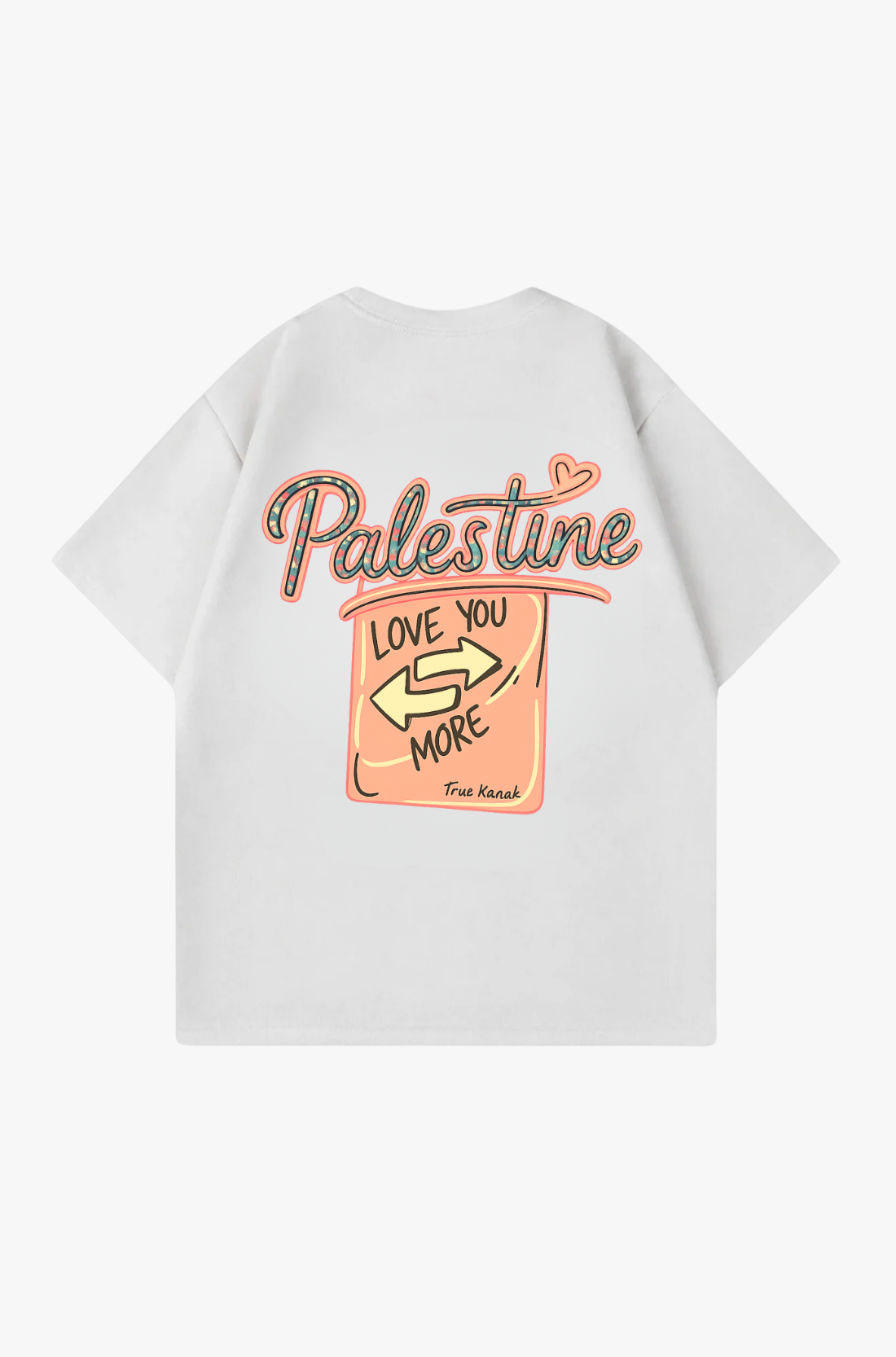PALESTINE LOVE - OVERSIZED SHIRT
