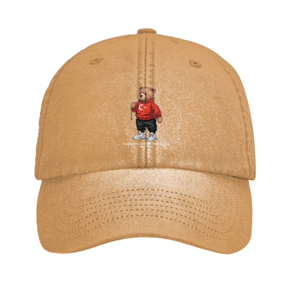 TÜRK POLO BEAR - VINTAGE CAP